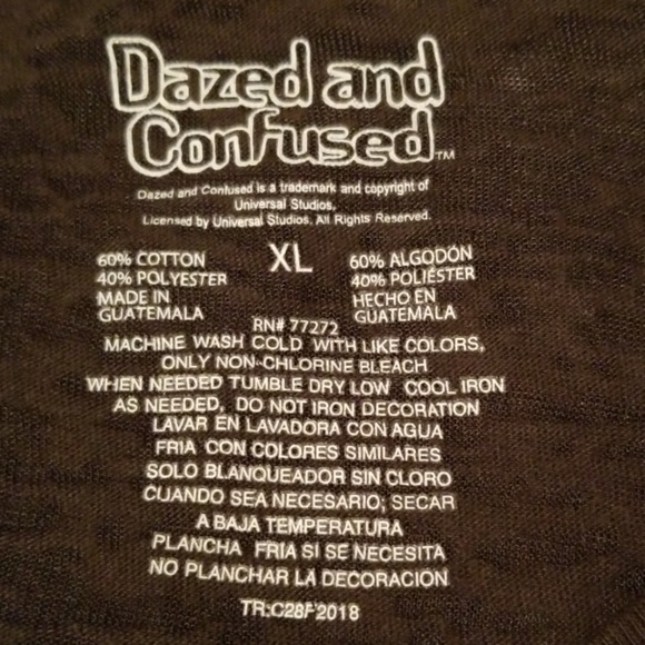 Dazed and confused XL tshirt - Picture 4 of 5